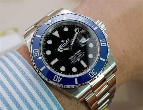 rolex submariner weissgold|white gold submariner blue bezel.